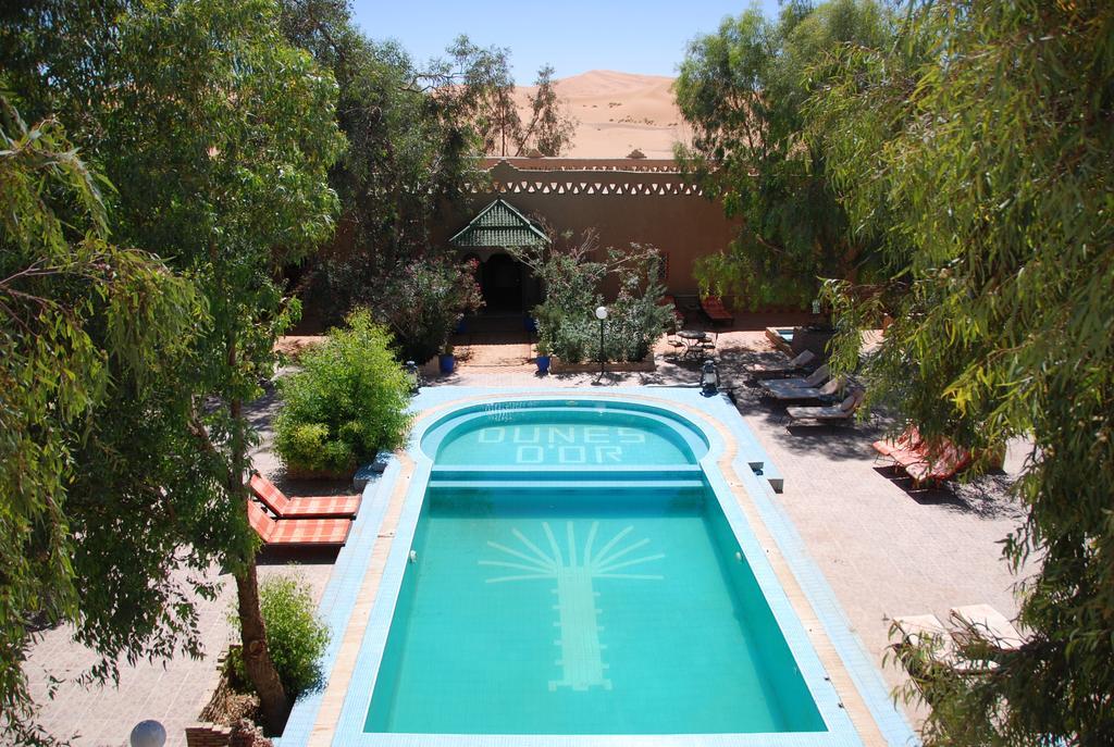 Auberge De Charme Les Dunes D'Or Merzouga Esterno foto